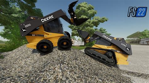 john deere skid steer mod fs22